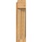 Ekena Millwork Traditional Block Rough Sawn Outlooker, Western Red Cedar, 8"W x 20"D x 32"H OUT08X20X32TRA05RWR - alternate 3